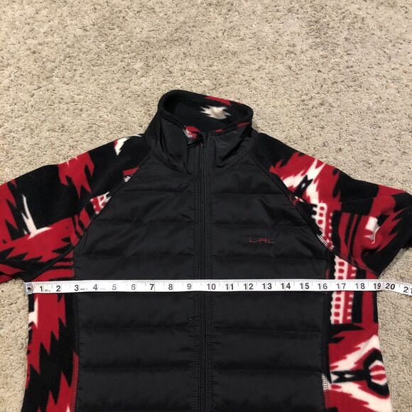 LRL Ralph Lauren Jacket Womens M Long Sleeve Full Zip Casual Fleece Aztec Z22 - Picture 7 of 10